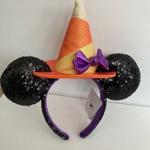 Disney Minnie Candy Corn Witch ears